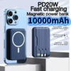[SG Stock] 5000mAh Mini Power Bank Portable Charger Small Lightweight Power Bank With Cable Connector Fast Charging