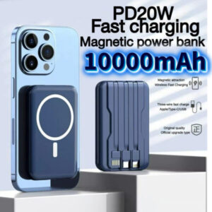 [SG Stock] 5000mAh Mini Power Bank Portable Charger Small Lightweight Power Bank With Cable Connector Fast Charging